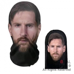 MASCARA REALISTA MESSI TELA